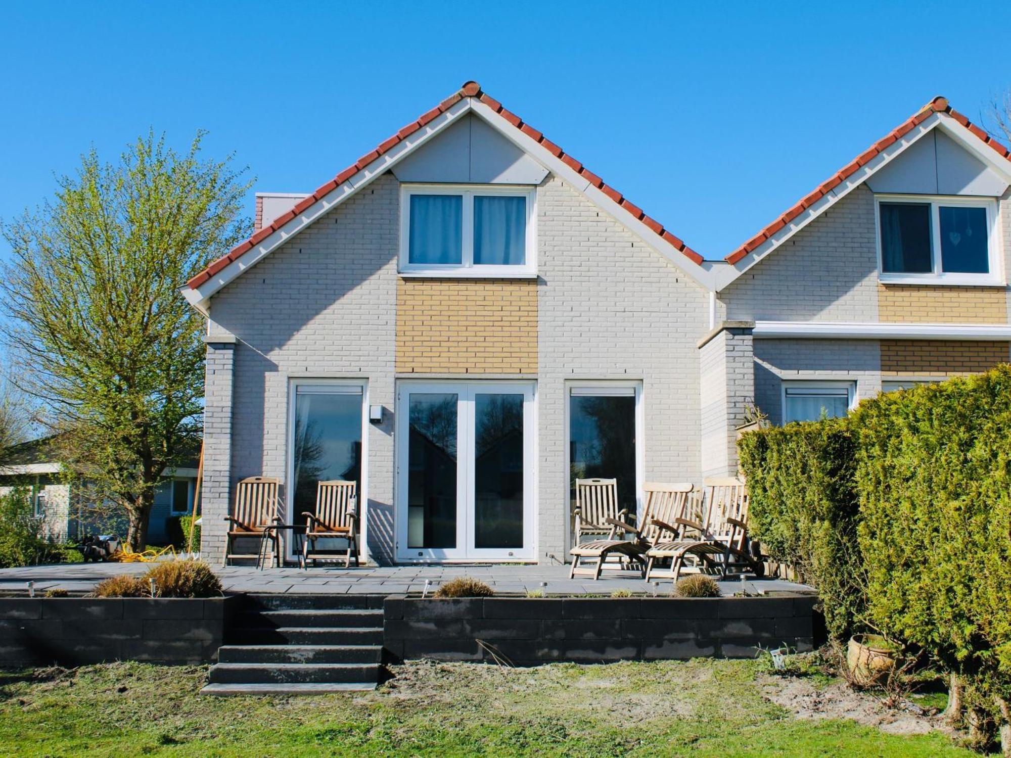 Prachtige Vakantievilla Aan Ijsselmeer Makkum Exterior foto